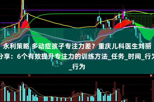 永利策略 多动症孩子专注力差？重庆儿科医生刘丽分享：6个有效提升专注力的训练方法_任务_时间_行为