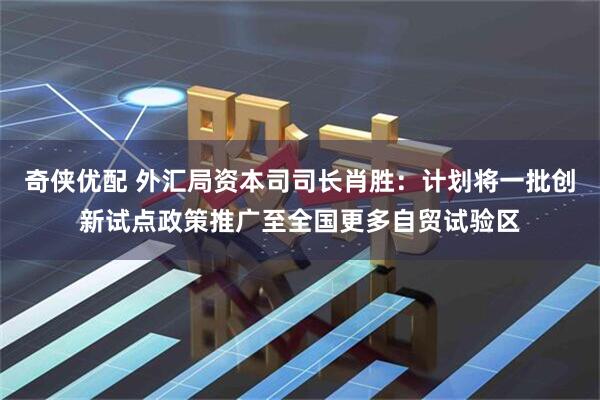 奇侠优配 外汇局资本司司长肖胜：计划将一批创新试点政策推广至全国更多自贸试验区